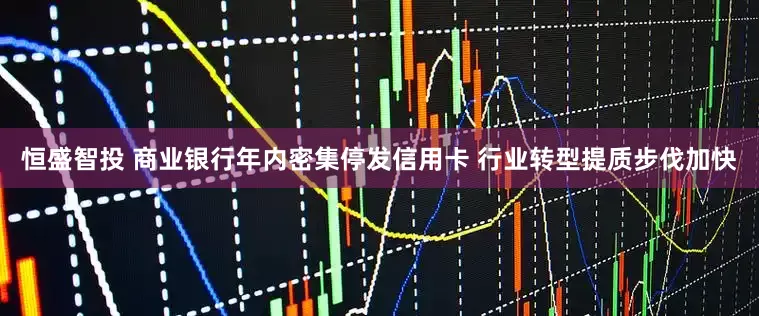 恒盛智投 商业银行年内密集停发信用卡 行业转型提质步伐加快
